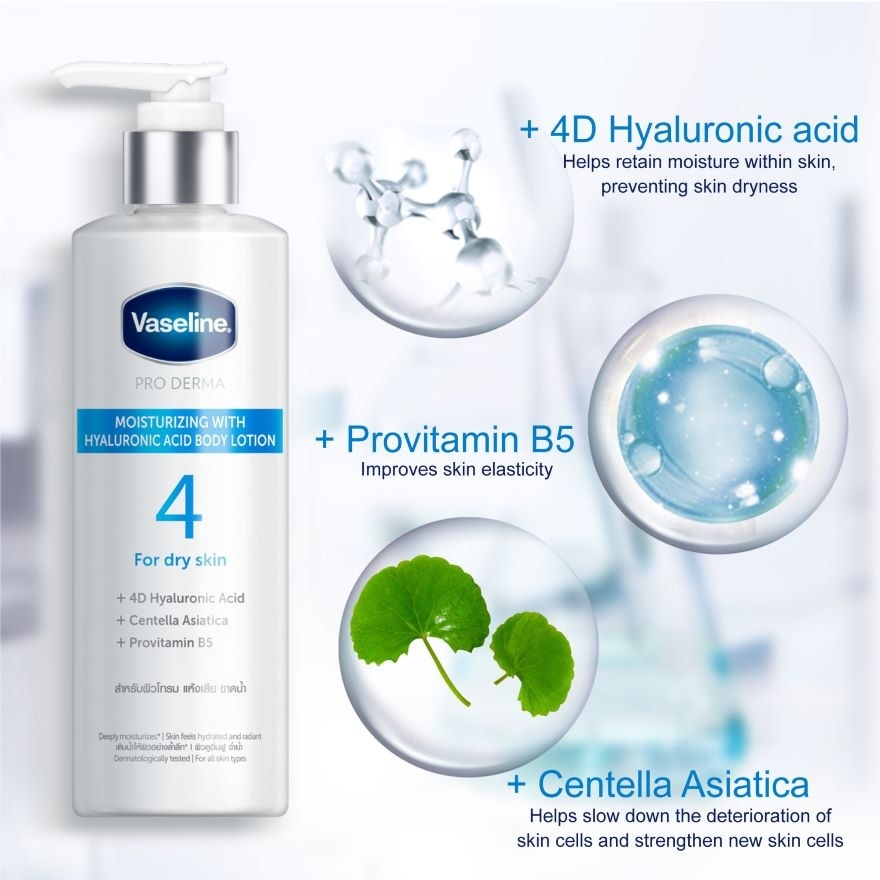 Pro Derma Hyaluronic Acid Body Lotion 95ml