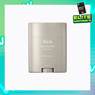 ABIB Airy Sunstick Smoothing Bar (Waterproof Sun Stick, Spf50+ Pa++++) 22g