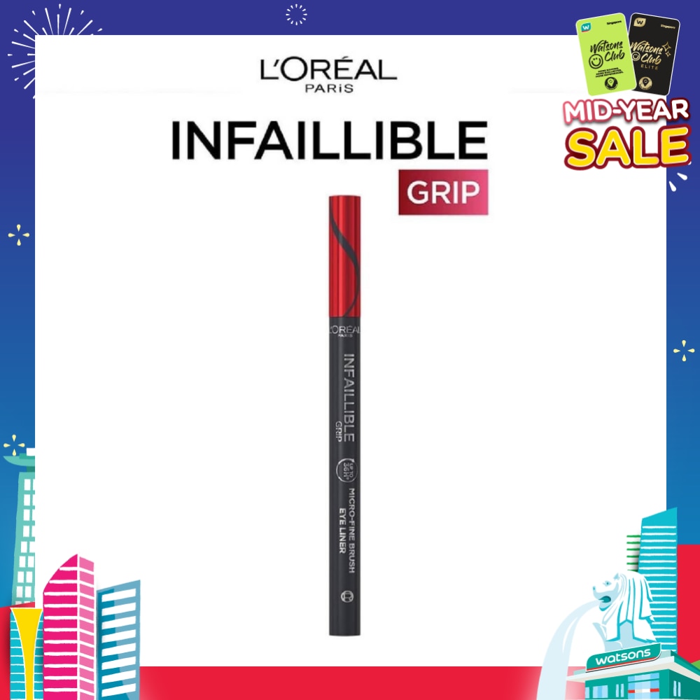 Infallible Grip 36HR Gel Automatic Eyeliner Black 6g