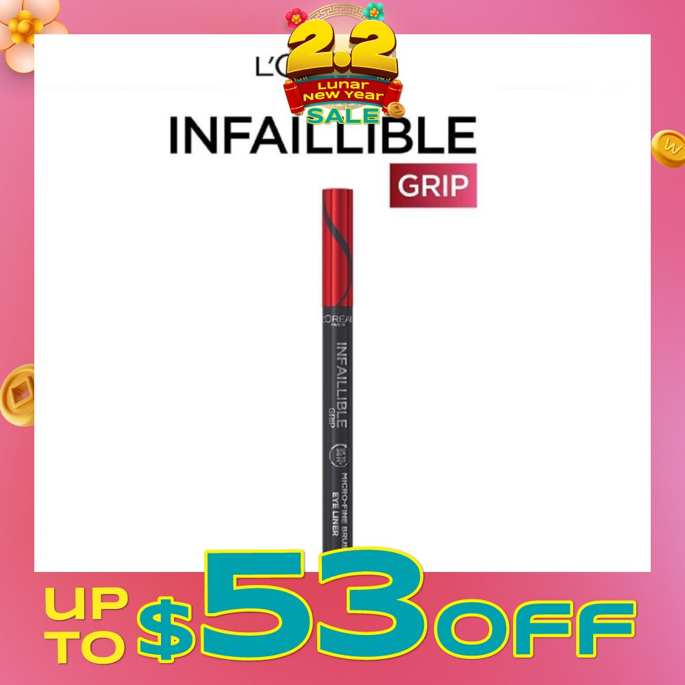 Infallible Grip 36HR Gel Automatic Eyeliner Black 6g (Expiry: Jul`2026)