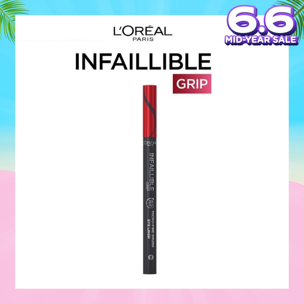 Infallible Grip 36HR Gel Automatic Eyeliner Black 6g
