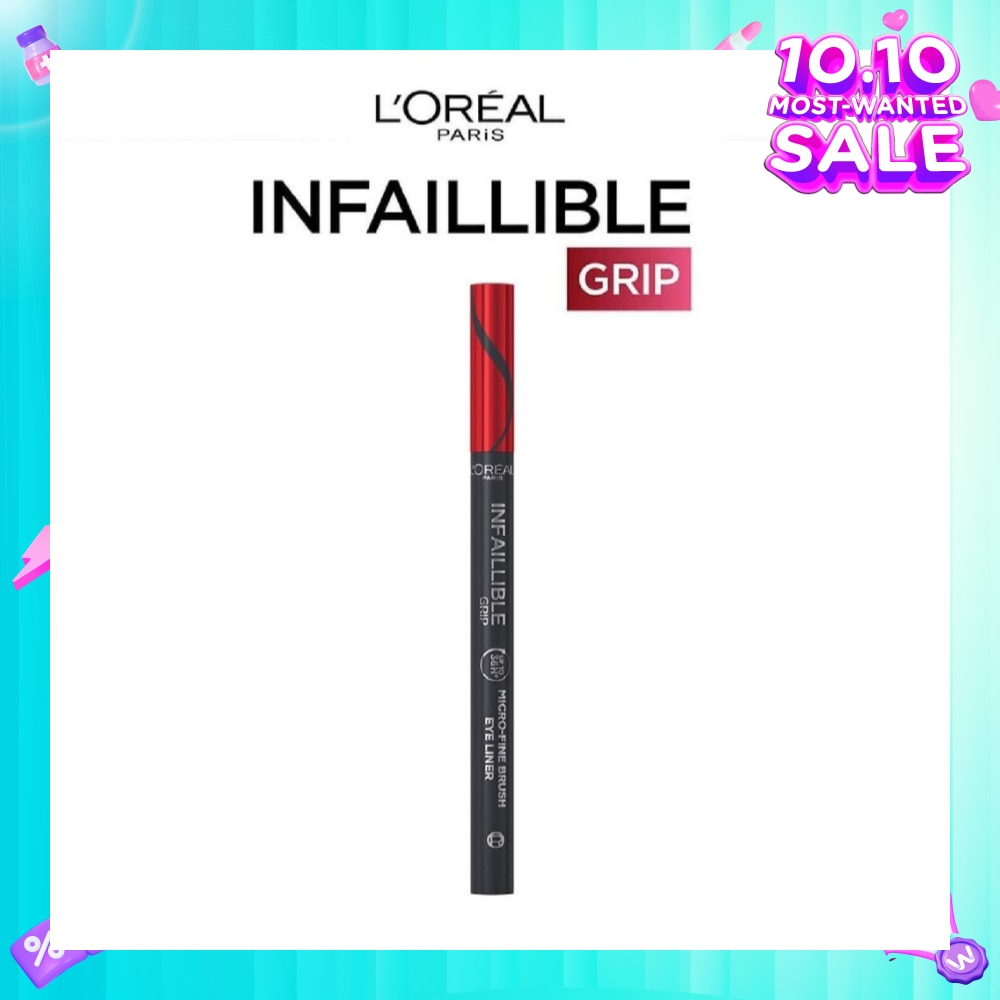 Infallible Grip 36HR Gel Automatic Eyeliner Black 6g (Expiry: Jul`2026)