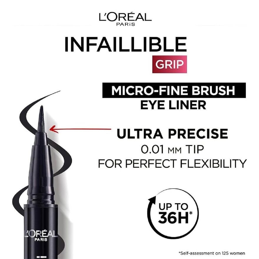 Infallible Grip 36HR Gel Automatic Eyeliner Black 6g