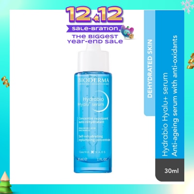 BIODERMA Hydrabio Hyalu+Serum (Anti Ageing, Anti Wrinkle For Dehydrated Sensitive Skin) 30ml