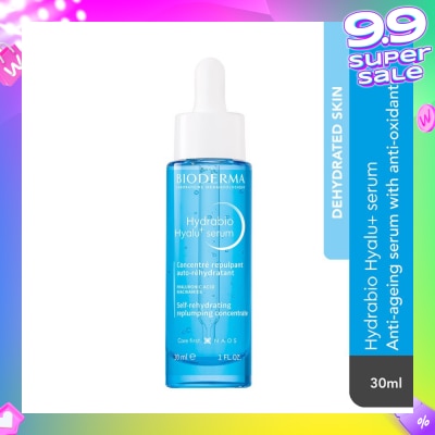 BIODERMA Hydrabio Hyalu+Serum (Anti Ageing, Anti Wrinkle For Dehydrated Sensitive Skin) 30ml
