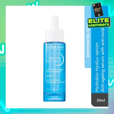 BIODERMA Hydrabio Hyalu+Serum (Anti Ageing, Anti Wrinkle For Dehydrated Sensitive Skin) 30ml