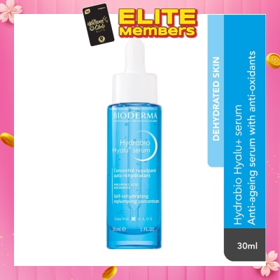 BIODERMA Hydrabio Hyalu+Serum (Anti Ageing, Anti Wrinkle For Dehydrated Sensitive Skin) 30ml