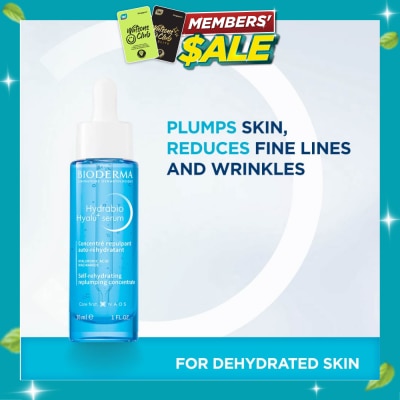 BIODERMA Hydrabio Hyalu+Serum (Anti Ageing, Anti Wrinkle For Dehydrated Sensitive Skin) 30ml (Expiry: Jul`2027) image