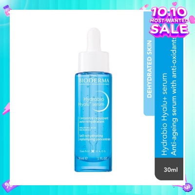 BIODERMA Hydrabio Hyalu+Serum (Anti Ageing, Anti Wrinkle For Dehydrated Sensitive Skin) 30ml