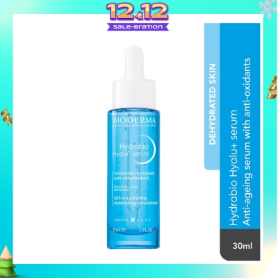 BIODERMA Hydrabio Hyalu+Serum (Anti Ageing, Anti Wrinkle For Dehydrated Sensitive Skin) 30ml