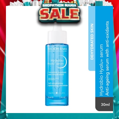 BIODERMA - Hydrabio Hyalu+Serum (Anti Ageing, Anti Wrinkle For Dehydrated Sensitive Skin) 30ml