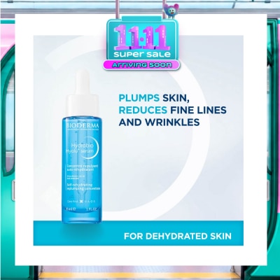 BIODERMA Hydrabio Hyalu+Serum (Anti Ageing, Anti Wrinkle For Dehydrated Sensitive Skin) 30ml (Expiry: Jul`2027) image