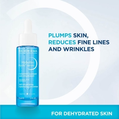 BIODERMA - Hydrabio Hyalu+Serum (Anti Ageing, Anti Wrinkle For Dehydrated Sensitive Skin) 30ml
