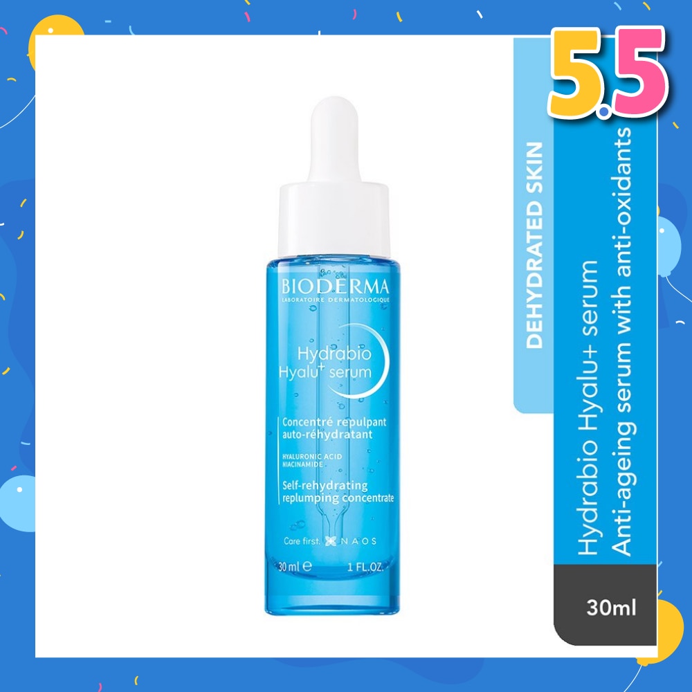 Hydrabio Hyalu+Serum (Anti Ageing, Anti Wrinkle For Dehydrated Sensitive Skin) 30ml