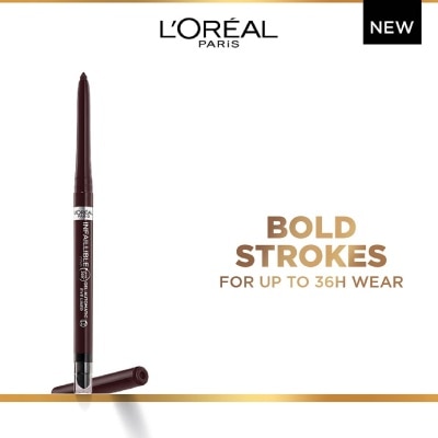 L'OREAL PARIS MAKEUP Infallible Grip 36HR Gel Automatic Eyeliner Brown 6g