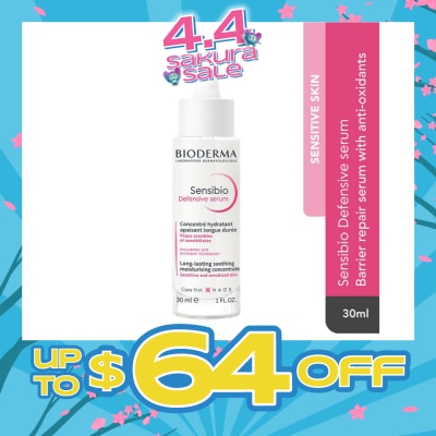 BIODERMA - Sensibio Defensive Serum (Soothing Anti Inflammatory And Barrier Repair Serum For Sensitive Skin) 30ml