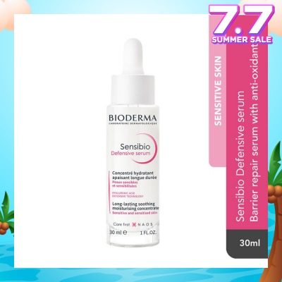 BIODERMA Sensibio Defensive Serum (Soothing Anti Inflammatory And Barrier Repair Serum For Sensitive Skin) 30ml