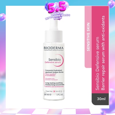 BIODERMA - Sensibio Defensive Serum (Soothing Anti Inflammatory And Barrier Repair Serum For Sensitive Skin) 30ml