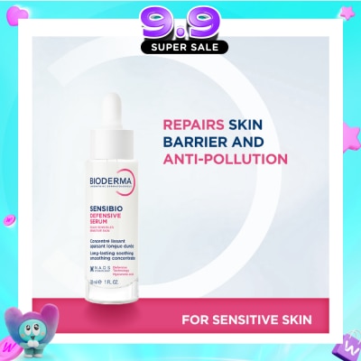 BIODERMA - Sensibio Defensive Serum (Soothing Anti Inflammatory And Barrier Repair Serum For Sensitive Skin) 30ml image