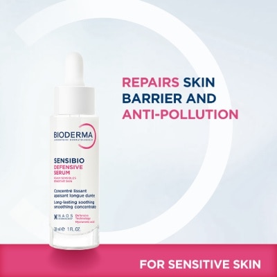 BIODERMA - Sensibio Defensive Serum (Soothing Anti Inflammatory And Barrier Repair Serum For Sensitive Skin) 30ml