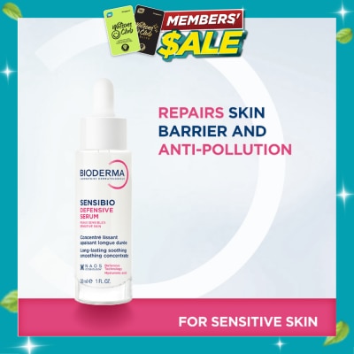 BIODERMA Sensibio Defensive Serum (Soothing Anti Inflammatory And Barrier Repair Serum For Sensitive Skin) 30ml image