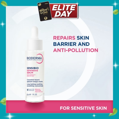 BIODERMA Sensibio Defensive Serum (Soothing Anti Inflammatory And Barrier Repair Serum For Sensitive Skin) 30ml image