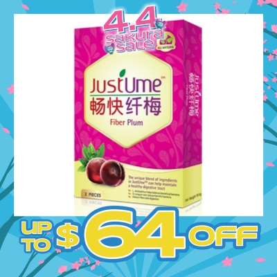 JUSTUME - Fiber Plum 20s (Expiry: Sep`2026)