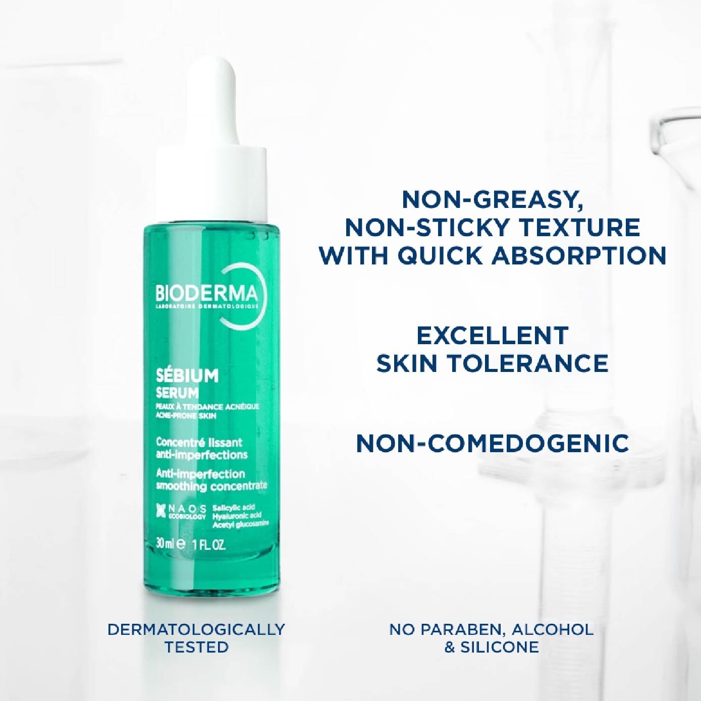 Sebium Serum (Anti Acne Serum, For Oily To Acne Prone Skin) 30ml image