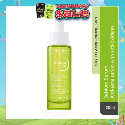 BIODERMA - Sebium Serum (Anti Acne Serum, For Oily To Acne Prone Skin) 30ml