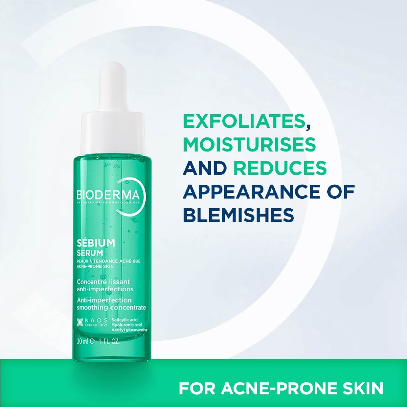 Sebium Serum (Anti Acne Serum, For Oily To Acne Prone Skin) 30ml image