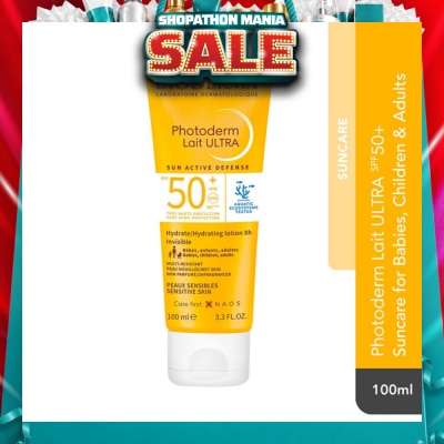 BIODERMA - Photoderm Lait Ultra Spf50+ Broad-Spectrum Uv Suncare Protection (Sensitive Skin) 100ml