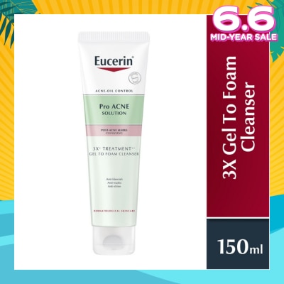 EUCERIN Pro Acne Gel To Foam Cleanser 150ml