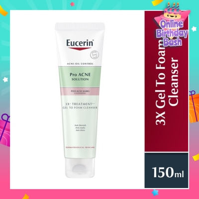 EUCERIN Pro Acne Gel To Foam Cleanser 150ml
