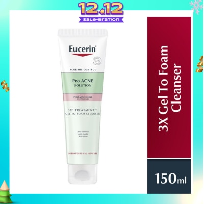 EUCERIN Pro Acne Gel To Foam Cleanser 150ml