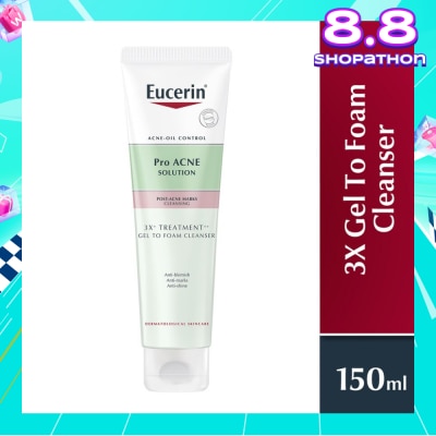 EUCERIN Pro Acne Gel To Foam Cleanser 150ml