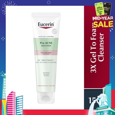 EUCERIN Pro Acne Gel To Foam Cleanser 150ml