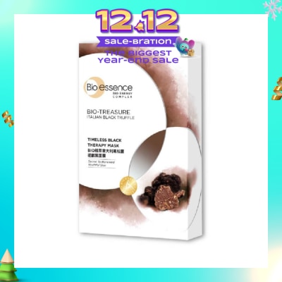 BIO ESSENCE Bio-Treasure Timeless Black Therapy Mask 20ml x 7s