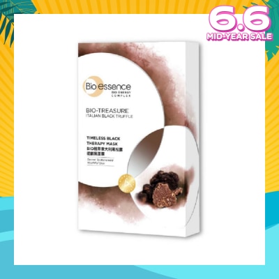 BIO ESSENCE Bio-Treasure Timeless Black Therapy Mask 20ml x 7s