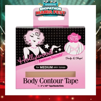 HOLLYWOOD FASHION SECRETS - Body Contour Tape, Medium 1s