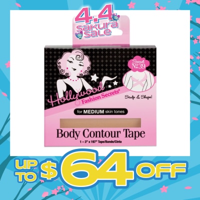 HOLLYWOOD FASHION SECRETS - Body Contour Tape, Medium 1s