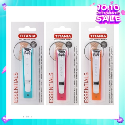 TITANIA Toe Nail Clipper (With Drip Bowl) 1s