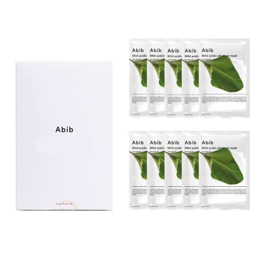Mild Acidic pH Sheet Mask (To Tighten & Improve Skin Elasticity) 10s