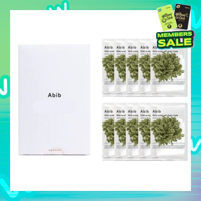 ABIB Mild Acidic Jericho Rose Fit pH Sheet Mask (To Strengthen The Immunity Of The Skin) 10s