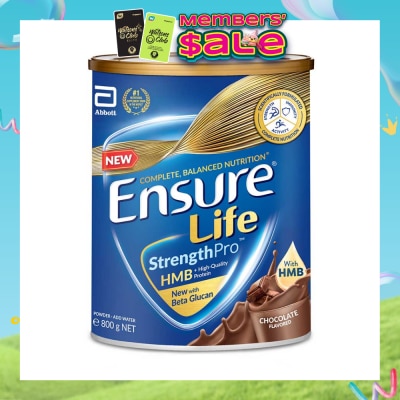 ENSURE - Life Strength Pro HMB Adult Nutritional Drink Chocolate 800g