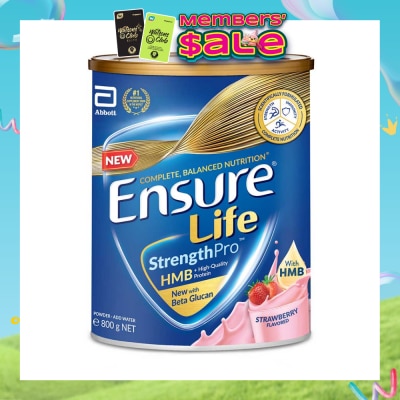 ENSURE - ENSURE LIFE SP STRAWBERRY 800G