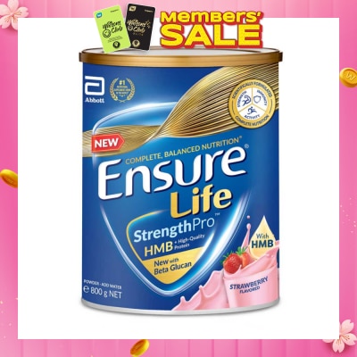 ENSURE ENSURE LIFE SP STRAWBERRY 800G