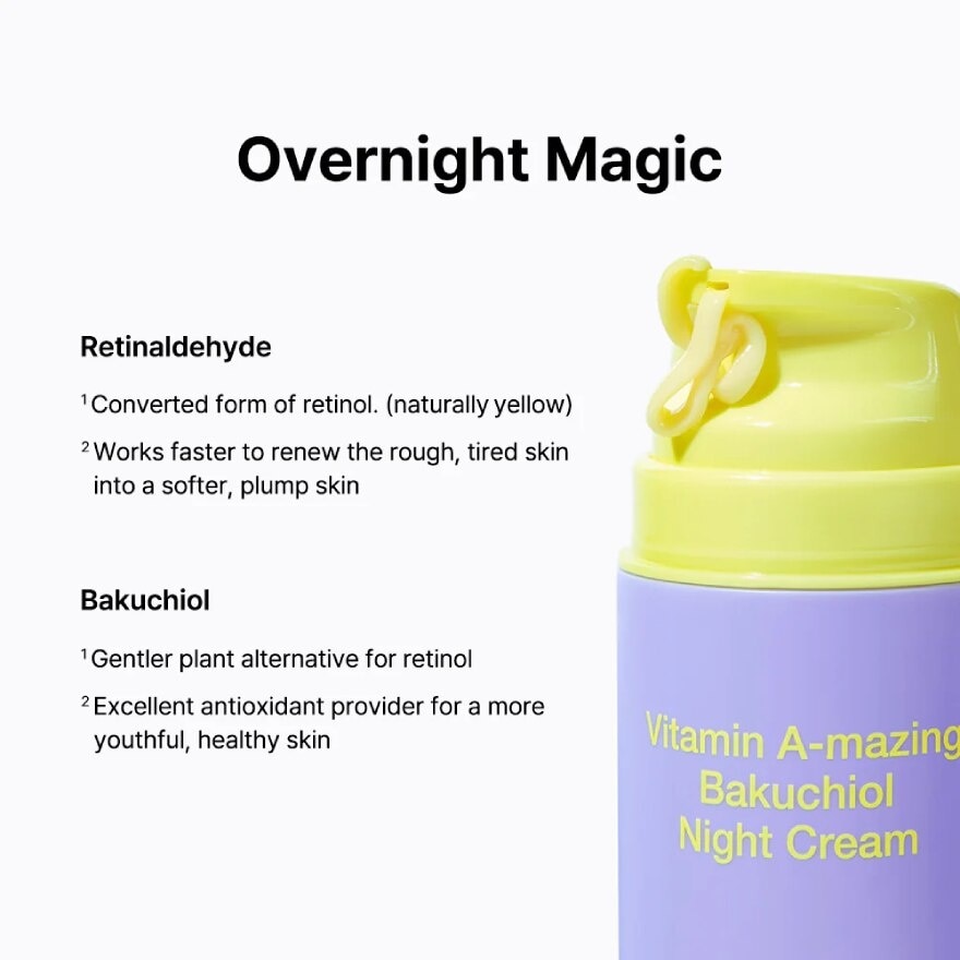 Vitamin A-mazing Bakuchiol Night Cream 30g