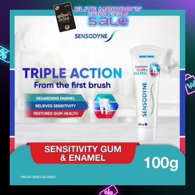 SENSODYNE Sensitive Teeth Oral Care Toothpaste Sensitivity Gum & Enamel (Dental Sensitivity Relief) 100g