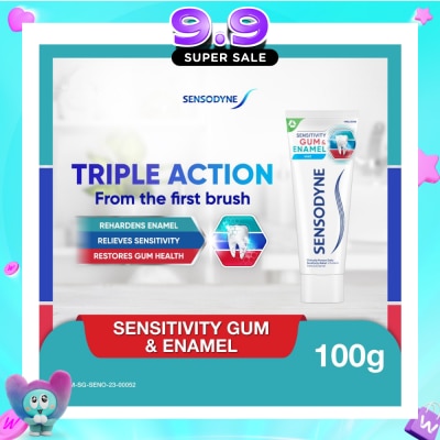 SENSODYNE - Sensitive Teeth Oral Care Toothpaste Sensitivity Gum & Enamel (Dental Sensitivity Relief) 100g image