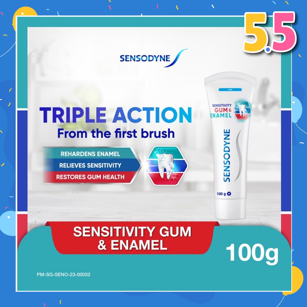 Sensitive Teeth Oral Care Toothpaste Sensitivity Gum & Enamel (Dental Sensitivity Relief) 100g